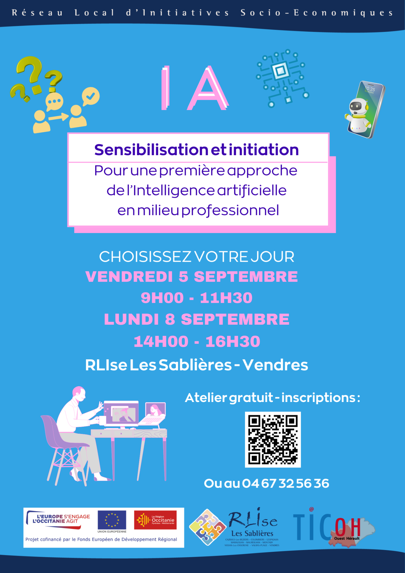 ATELIERS IA AFFICHE SESSION SEPTEMBRE