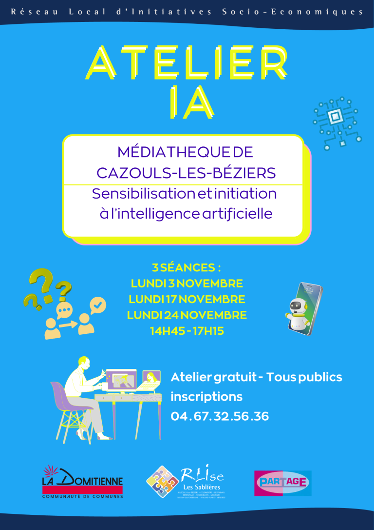 ATELIERS IA - PRO ET PARTICULIERS